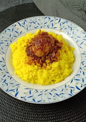 Foto resep Nasi kuning RiceCooker
