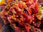 Gambar dendeng balado padang