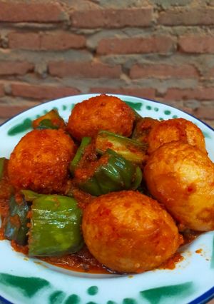 Foto resep Telur terong balado