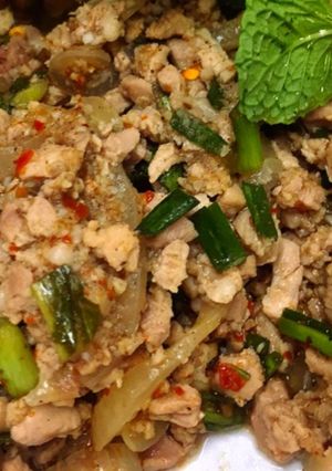รูปของ ลาบหมู
