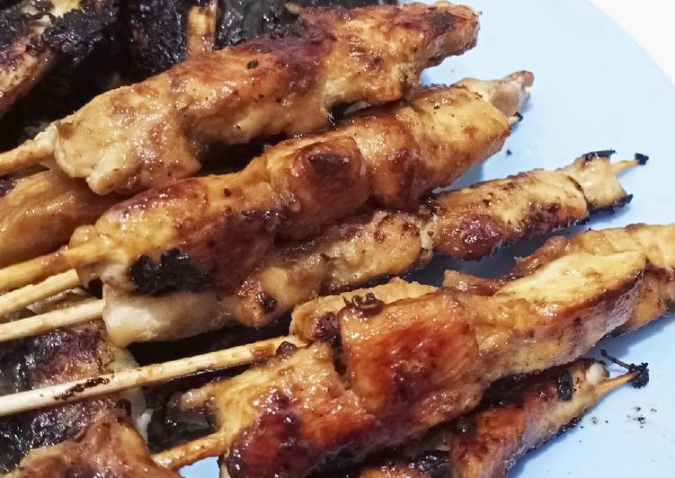 Sate panggang teflon