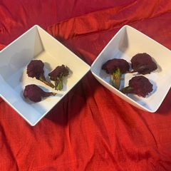 Broccoli 🥦 beetroot Bites A picture of Broccoli 🥦 beetroot Bites.