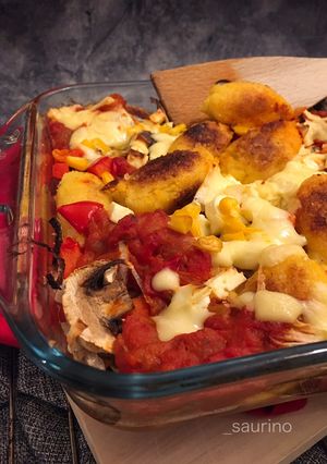 Polenta Gnocchi „Pizza Style“ Rezepthauptbild