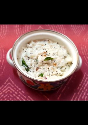 A picture of Curd Rice.