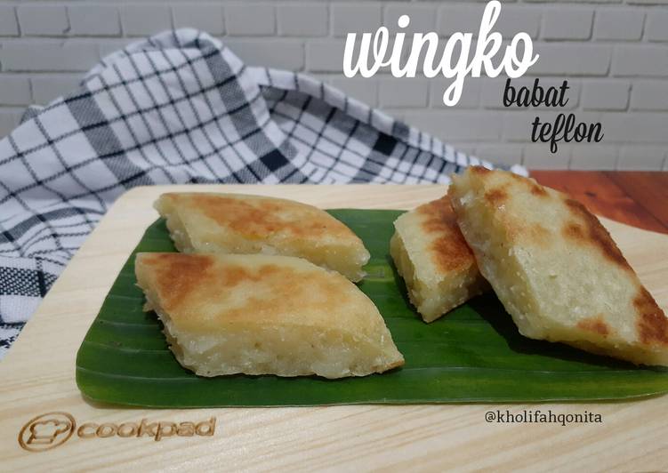 Wingko babat teflon (no timbangan)