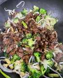 Chop suey con carne