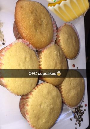 A picture of Vanilla cupcake.