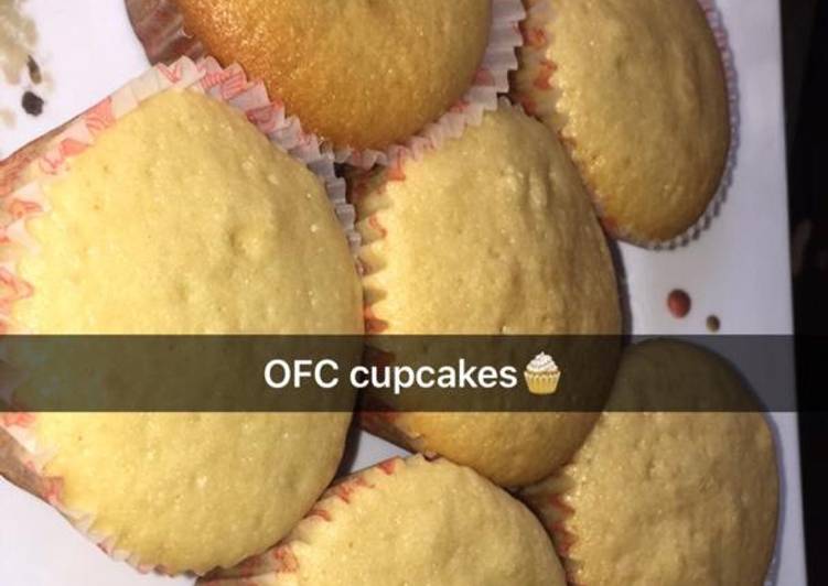 Recipe of Super Quick Homemade Vanilla cupcake