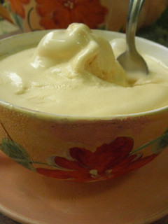 Una foto de Helado de té con leche