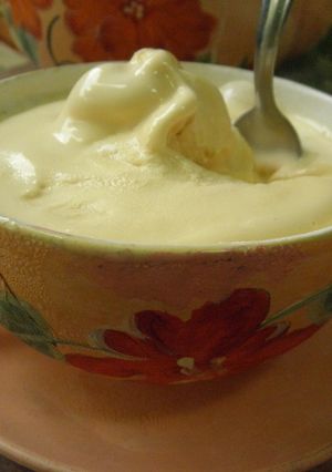 Una foto de Helado de té con leche