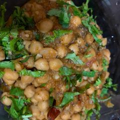 A picture of Chana spicy.