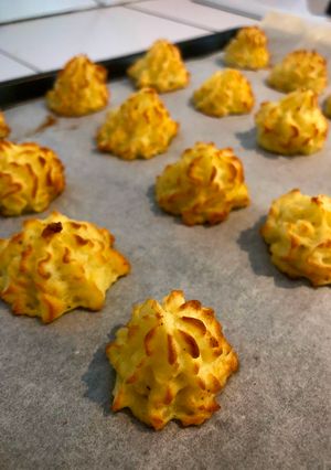 Une photo de Les pommes duchesse