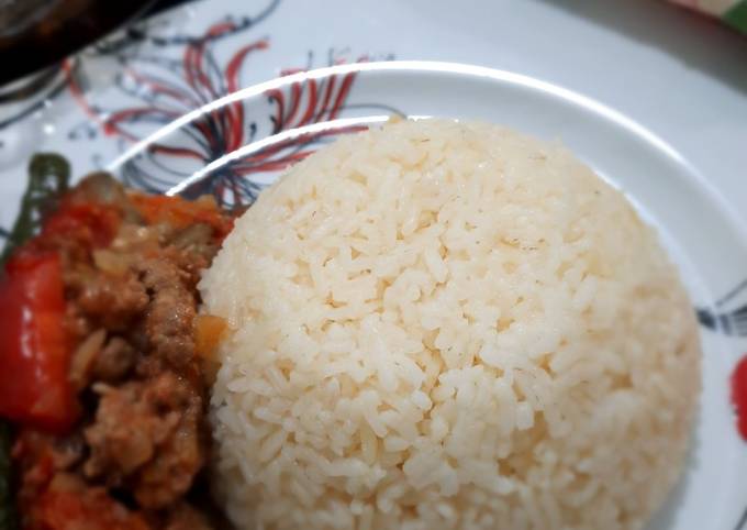 Nasi gurih rice cooker rumahan ala turki(pilaf)