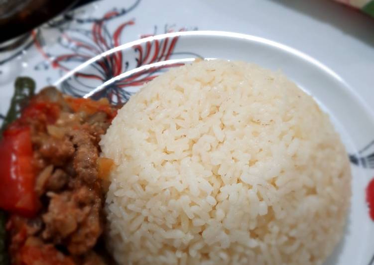 Resep Mudah Nasi gurih rice cooker rumahan ala turki(pilaf) Sedap