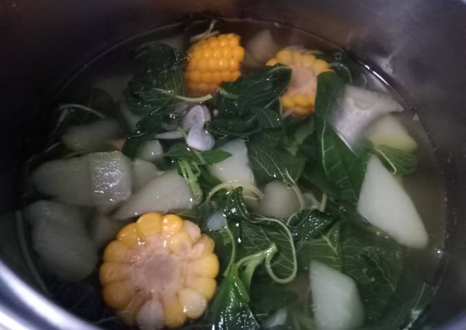 Sayur bening / jangan kunci