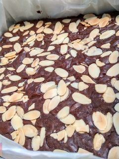Foto resep Almond Choco Brownie