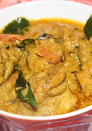A picture of Kozhicurryil Alappuzhaude Ruchimayam / AlleppeyChicken Curry.