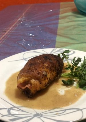 Una foto de Pechugas rellenas