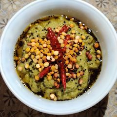 A picture of Amla Chutney (Gooseberry Chutney).