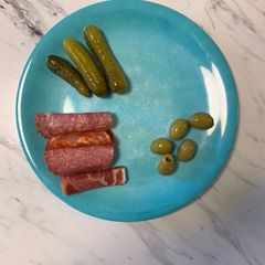 A picture of Charcuterie plate.
