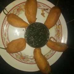 A picture of Mirch Ke pakode.