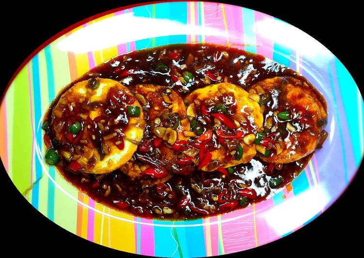 Resep 49. Telur Masak kecap Anti Gagal