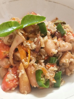 Foto resep Oseng oseng cumi asin tofu