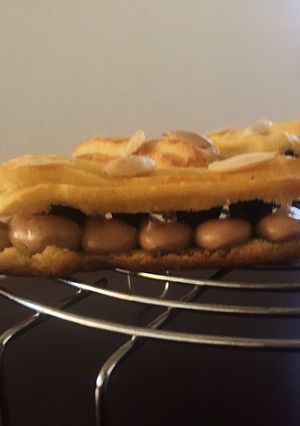 Una foto de Profiteroles o eclair