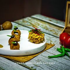 A picture of Crispy Corn Cheese Balls.