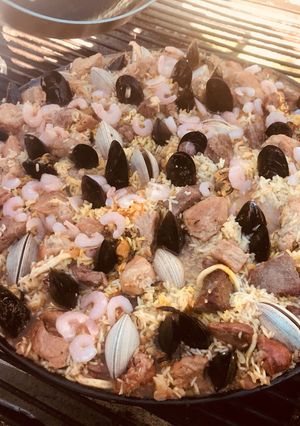 Una foto de Paella mixta