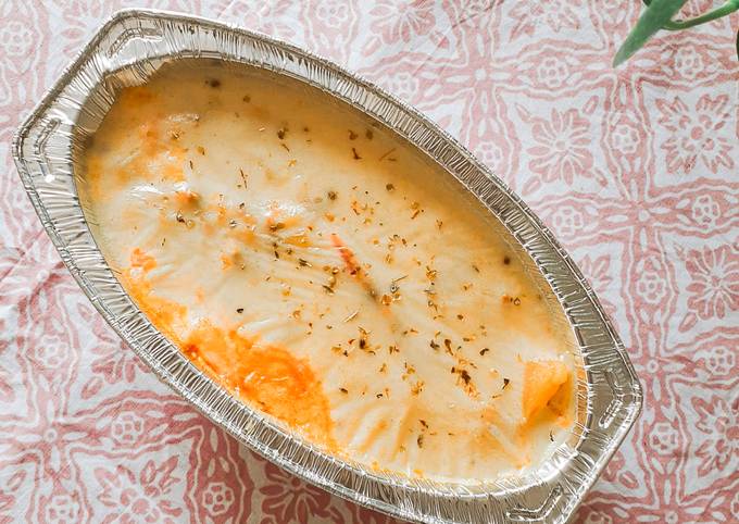 Langkah Mudah untuk Membuat Makaroni Kentang Panggang Saus Bechamel yang Lezat