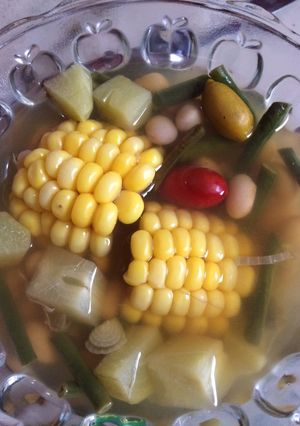 Foto resep Sayur asem simpel bumbu cemplung