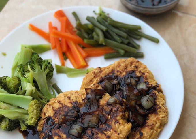 Steak Tempe Lada Hitam