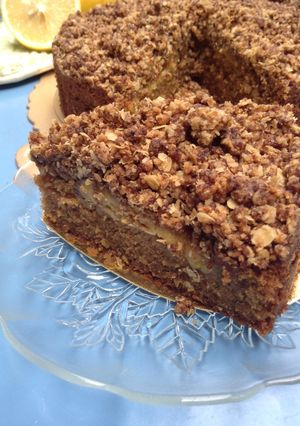 Foto resep Banana crumble cake