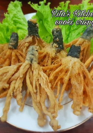 Foto resep Jamur Enoki Crispy vegetarian