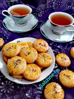 عکسی از دستور نان چای قزوین