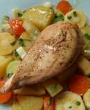 Vickys Honeyed Chicken & Root Vegetables (1 Tray) GF DF EF SF NF