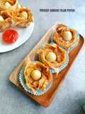 Pangsit Goreng Telur Puyuh
