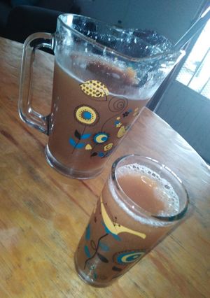 Una foto de Agua de tamarindo