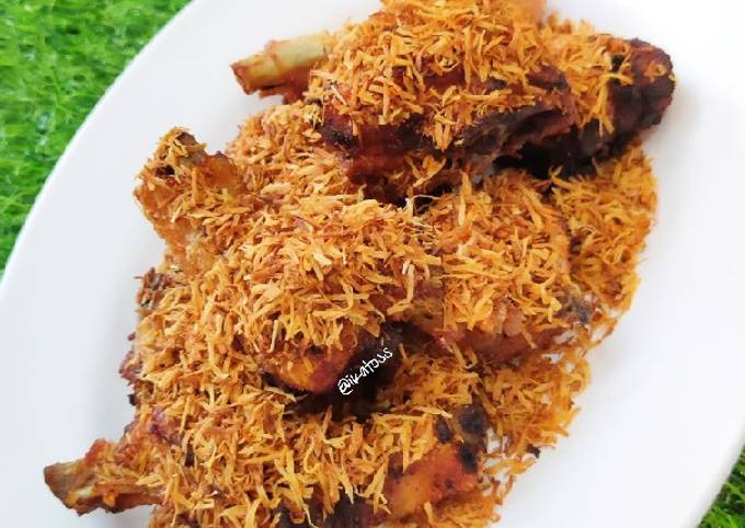 Yuk intip, Bagaimana cara bikin AYAM SERUNDENG kilat simple enak dijamin enak