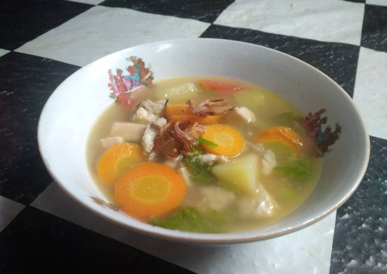 Sup ayam rumahan