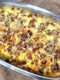 🥓🧀🍄‍🟫 Polenta con panceta, champiñones y verdeo a la crema gratinada 🍄‍🟫🧀🥓