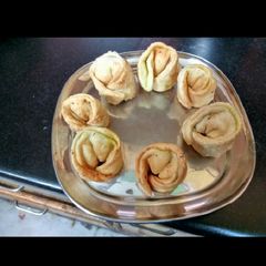 A picture of #Peas karanji/Ghughra.
