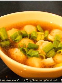 黑木耳旗魚丸湯.柯媽媽の植物燕窩 的食譜成品照片