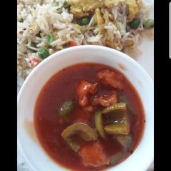 A picture of Chicken manchurian.