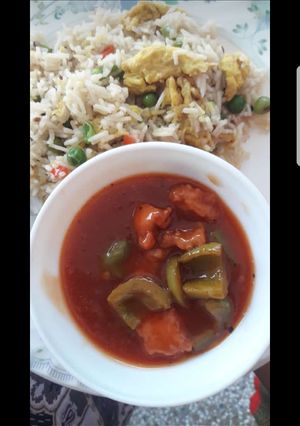 A picture of Chicken manchurian.
