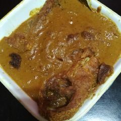 A picture of Bhetki Korma.