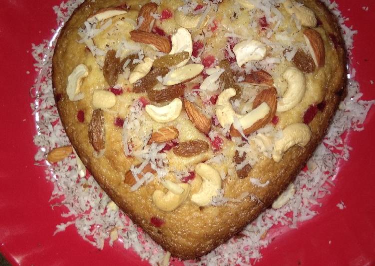 Easiest Way to Prepare Super Quick Homemade Dry fruits Cake