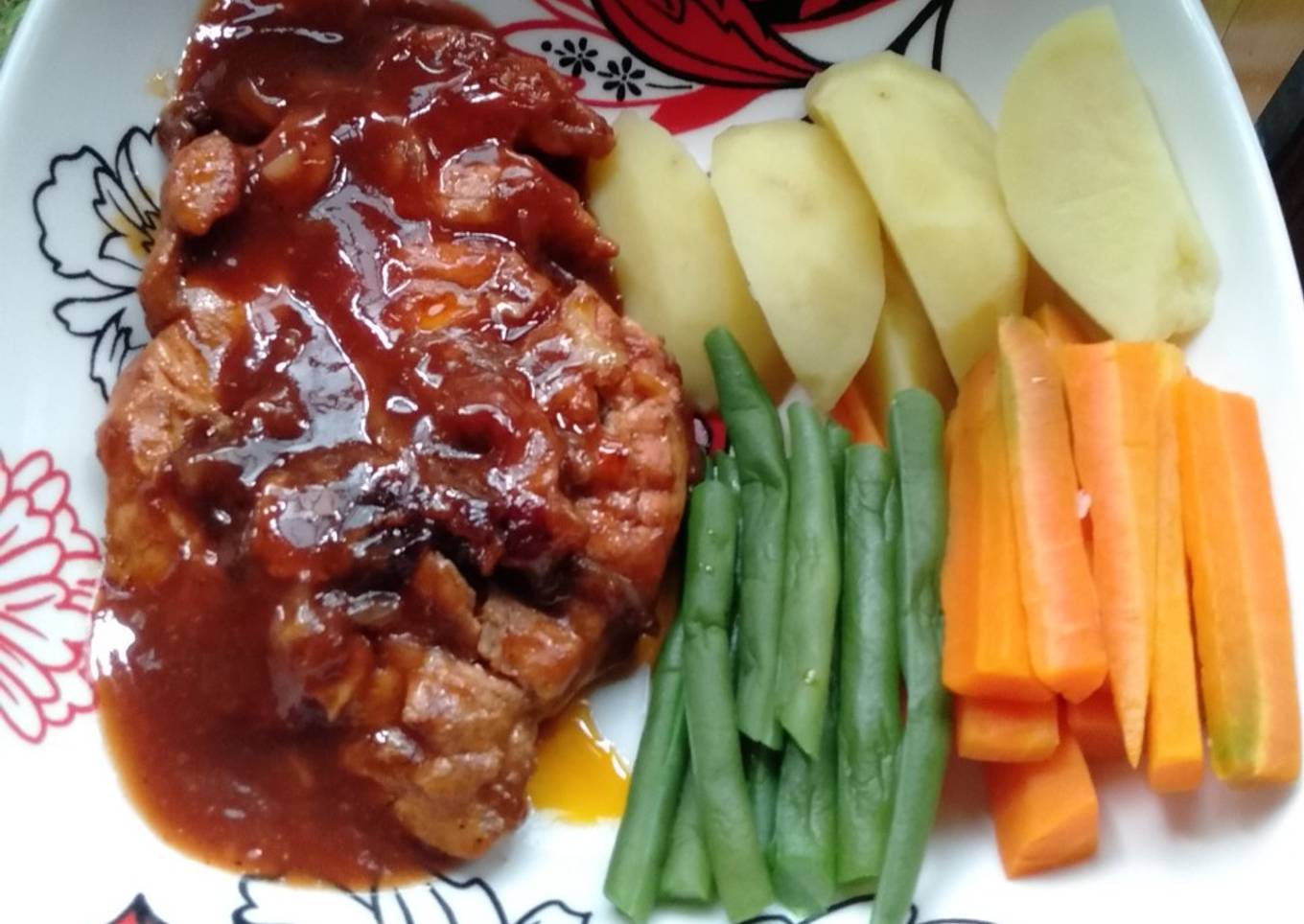 02. Chicken Steak BBQ Homemade Sederhana