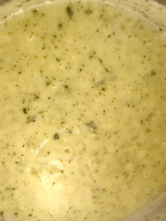 Una foto de Crema de calabacín, sin lácteos 🌱 veggie 🌱